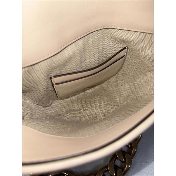 Tory Burch Fleming Mini Crescent Bag – As Is (Paint Chip & Scratched Chains) - Picture 15 of 15